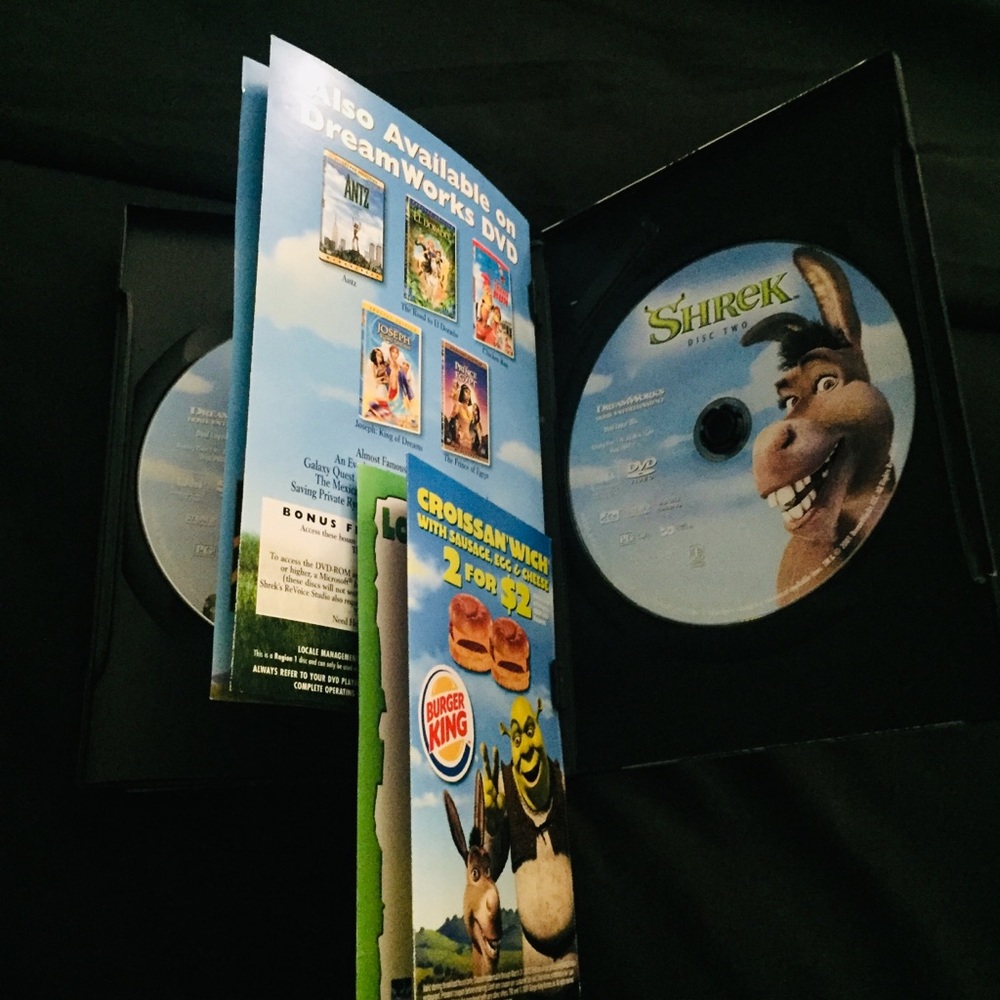 ηεω Shrek Special Edition 2 Disc DVD Set - Mike Myers - Eddie Murphy - Spielberg - Picture 3 of 16